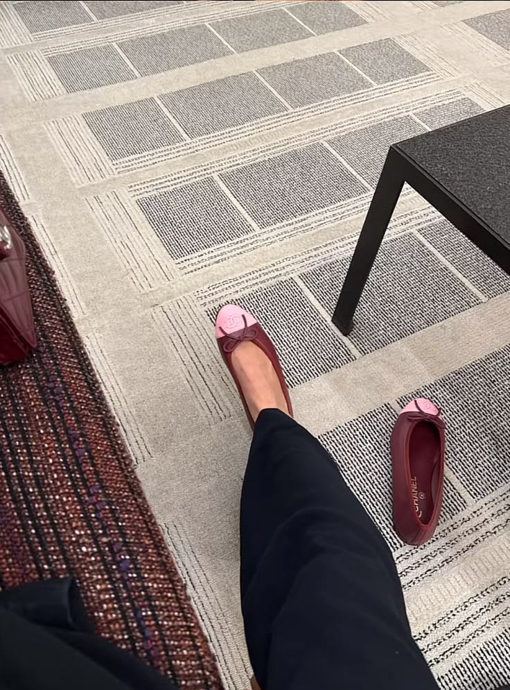 Ballerines "Intemporelles" — Cuir & Daim Signature