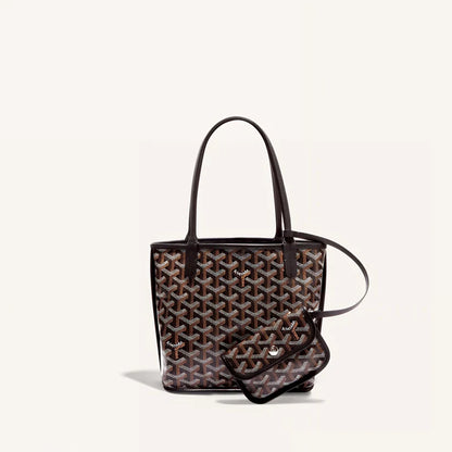Mini Sac Tote GYR-D — L'Iconique Réversible