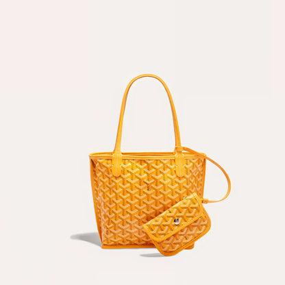Mini Sac Tote GYR-D — L'Iconique Réversible