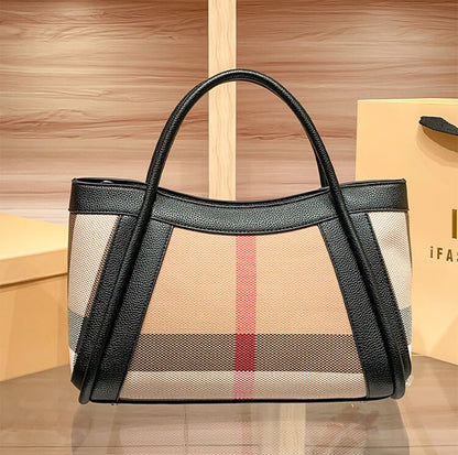 Sac Amélie — Le Tote Signature en Toile & Cuir